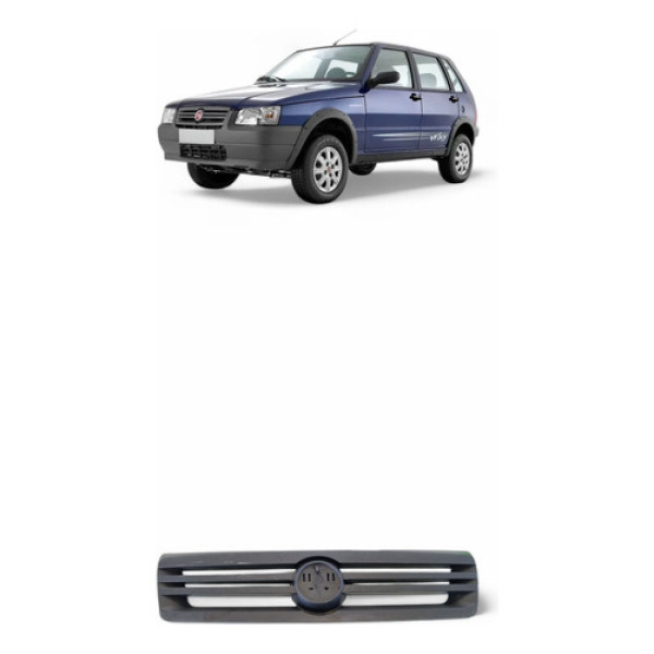 Grade Para-choque Fiat Uno 2009/2012
