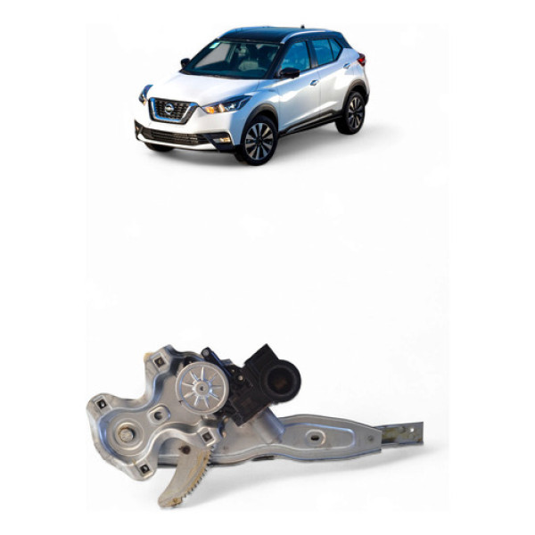 Máquina De Vidro Elétrica Traseira L/e Nissan Kicks 2020