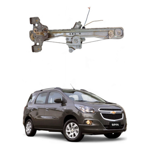 Máquina Vidro Elétrica Traseira Esquerda Gm Spin 2013/2019