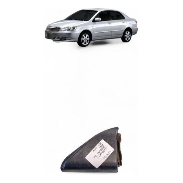 Acabamento Retrovisor Esq Toyota Corolla 2003 6749202180