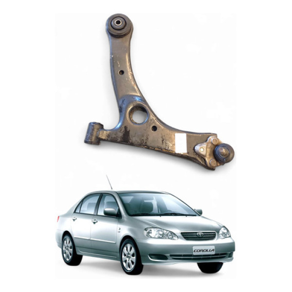 Bandeja Suspensão Lado Esquerdo Toyota Corolla 1.8 2003/04