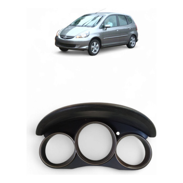 Moldura Painel Instrumento Honda Fit 2007/08 Original 8010