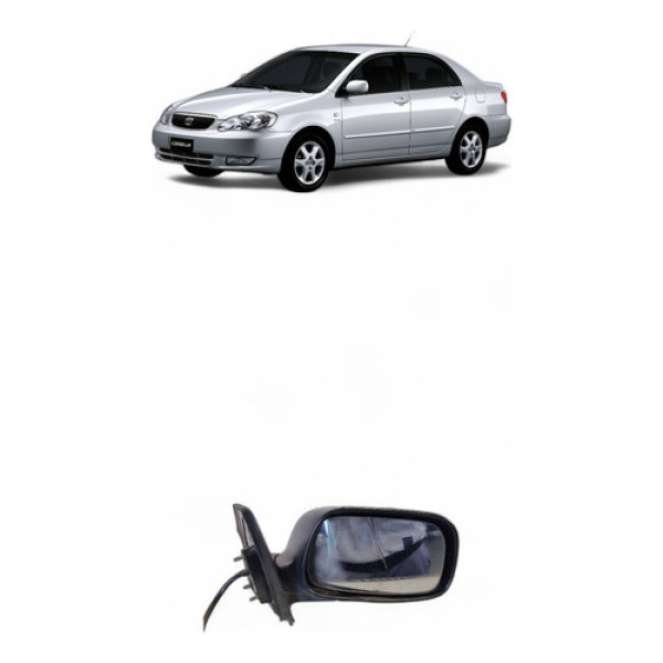 Retrovisor Elétrico Direito Toyota Corolla 2003