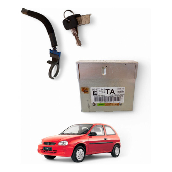 Kit Code Injeção Gm Corsa 1.0 8v 2000/2001 09370349 Ta
