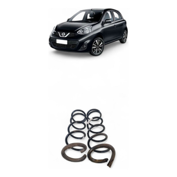 Par Molas Dianteiras Nissan March 2020