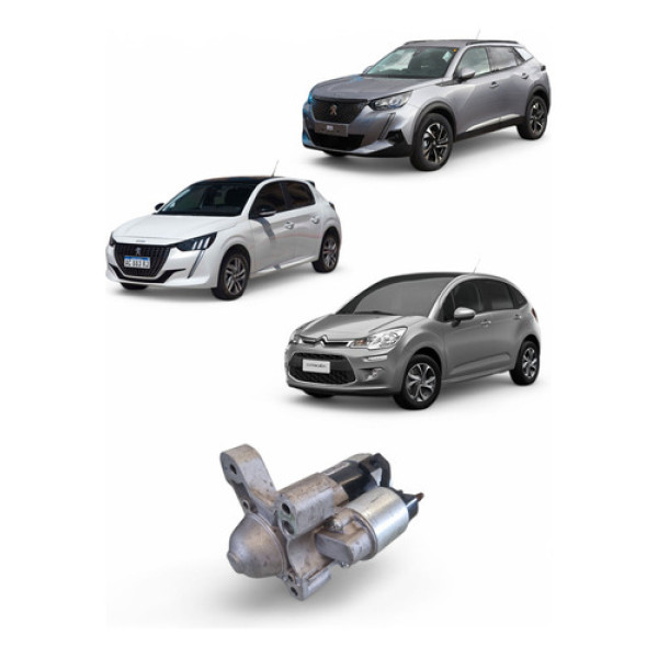 Motor Partida Peugeot 208 1.6 2020 9812464180 27757