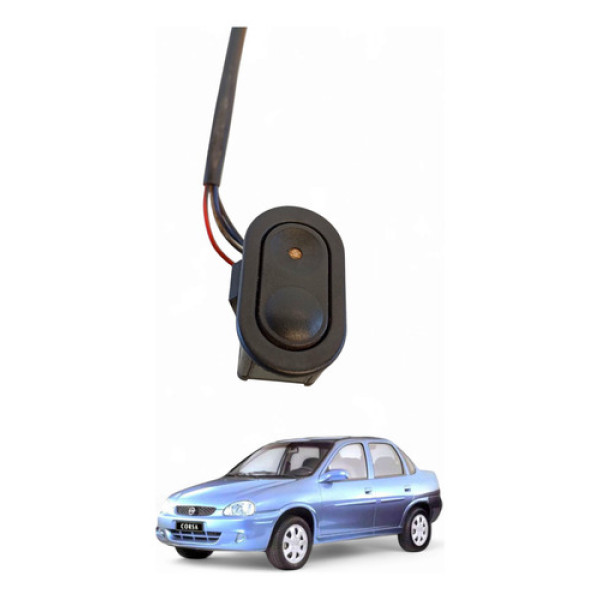 Botão Comando Vidro Elétrico Gm Corsa Classic 1.0 1999/2002