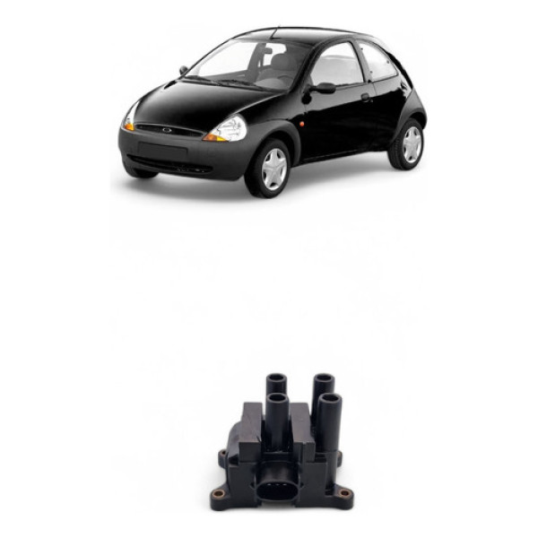 Bobina Ignição Fiesta Ka Ecosport 1.0 1.6 8v 07/08 Bi0020mm