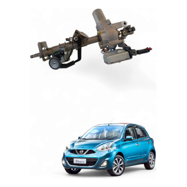 Coluna Elétrica Nissan March Sv 1.6 16v Flex 2015 Gm000a1100