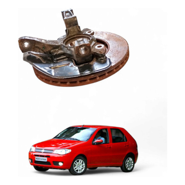 Manga De Eixo Disco Freio Lado Esq Fiat Palio 1.4 2005/2006