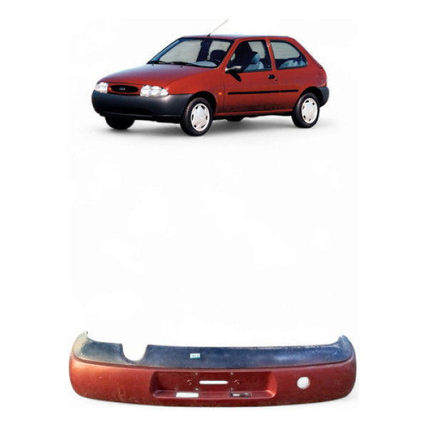Parachoque Traseiro Ford Fiesta 1996/99