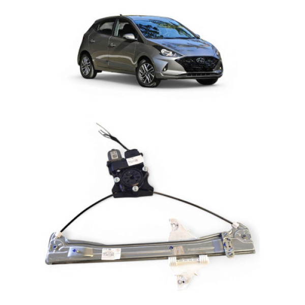 Máquina De Vidro Elétrica Dianteira L/e Hyundai Hb20 2022