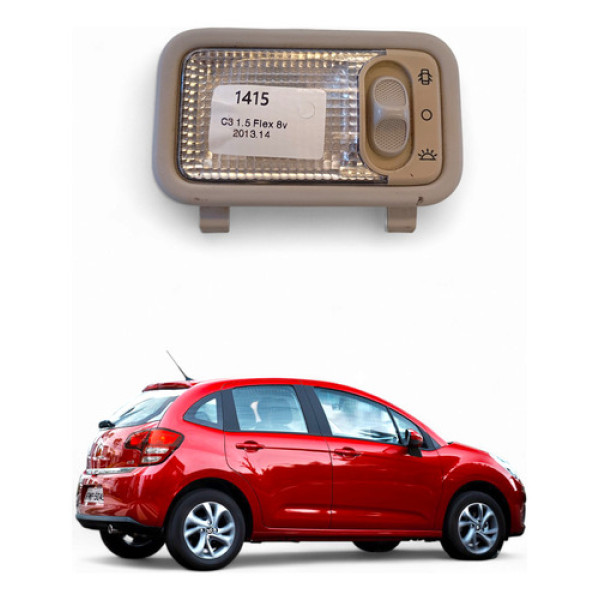 Luz Teto Central Citroen C3 1.5 2013/2014