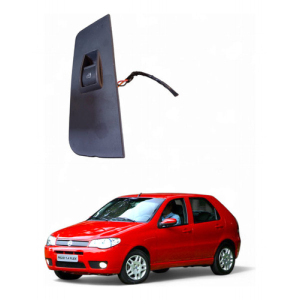 Botão Comando Vidro Lado Dir Fiat Palio 1.4 05/10 735333502