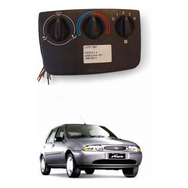 Comando Ar Condicionado Ford Fiesta 1.4 1999