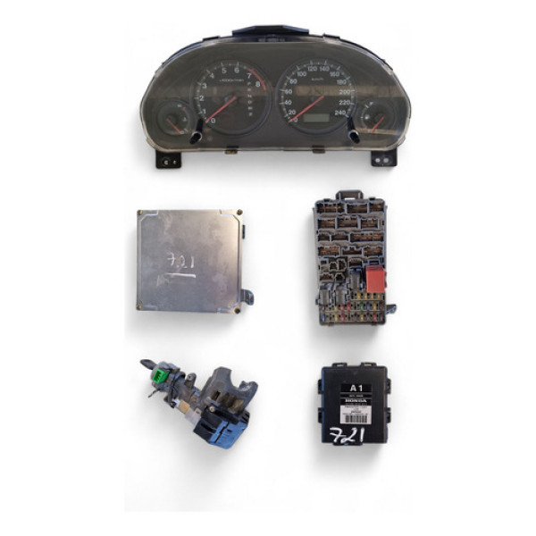 Kit Code Injeçõe Honda Civic Ex 1.7 Gasolina Aut 2001
