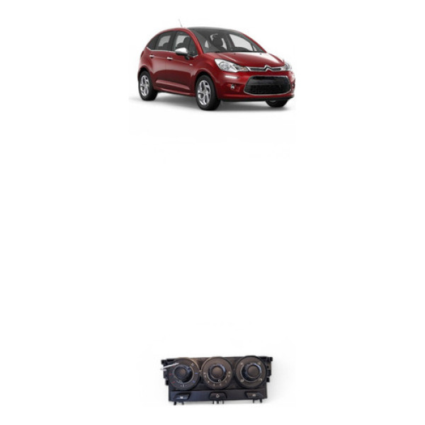 Comando Ar Condicionado Citroen C3 2012/15