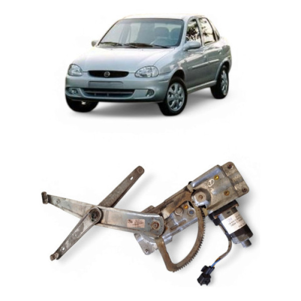 Máquina De Vidro Elétrica Dianteira L/d Gm Corsa 2001/02