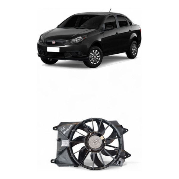 Defletor C/ventoinha Fiat Grand Siena 1.4 2013/15 519239690