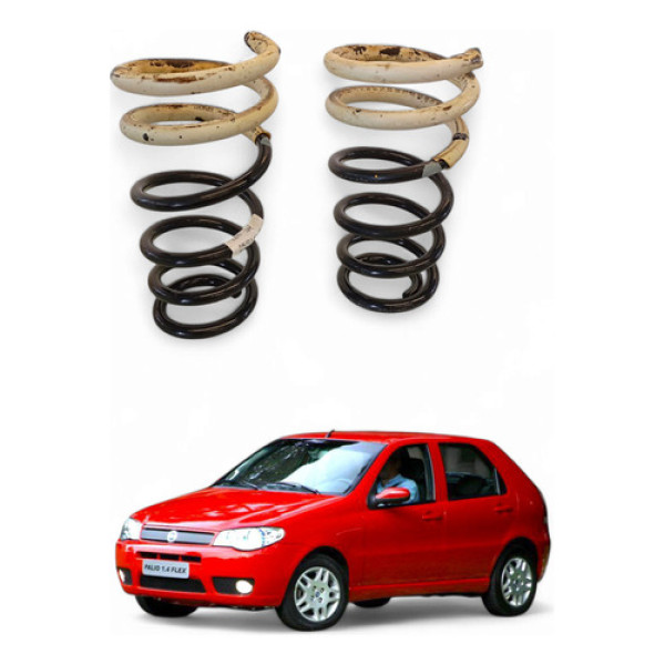 Mola Suspensão Amortecedor Fiat Palio 1.4 2005/2006