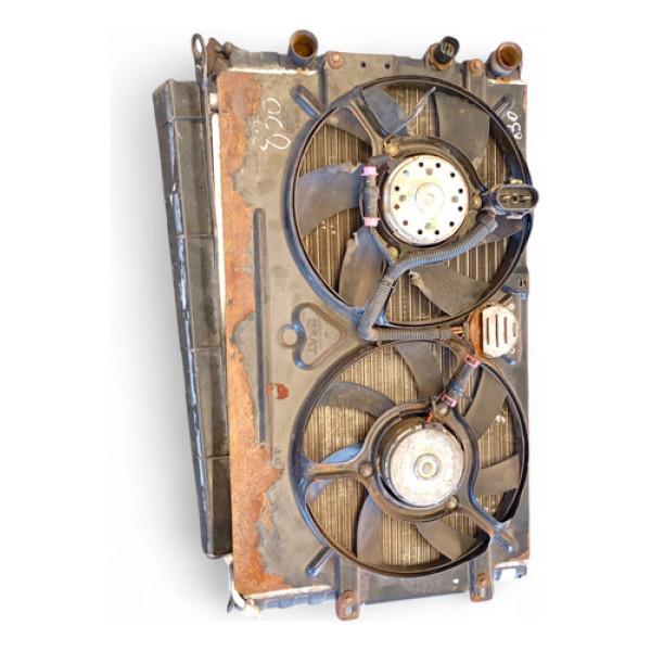 Kit Radiador Condensador Vw Polo 1.8 8v 1999