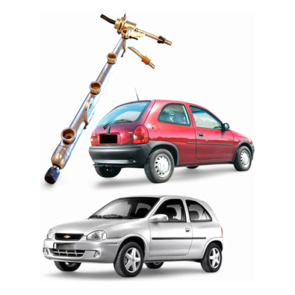 Flauta Bico Injetor Corsa 1.0 1.6 96/02 93360885 F000kv0002