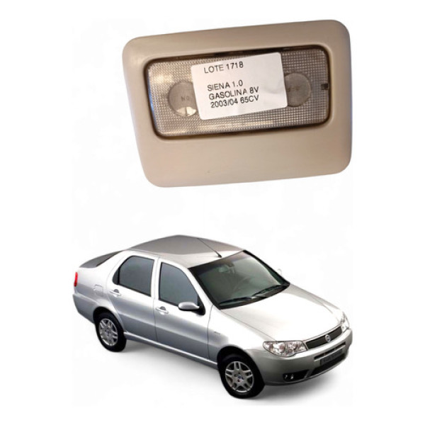 Luz Teto Central Fiat Siena 1.0 2003/2004