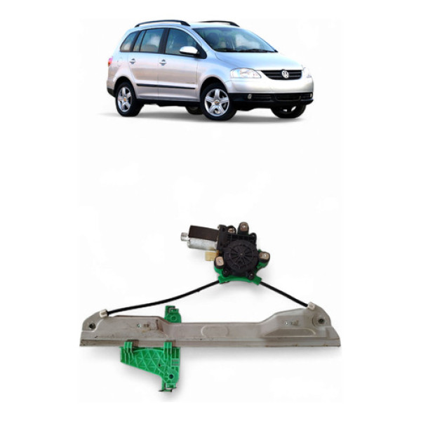 Máquina De Vidro Elétrica Traseira L/d Spacefox 2006/07