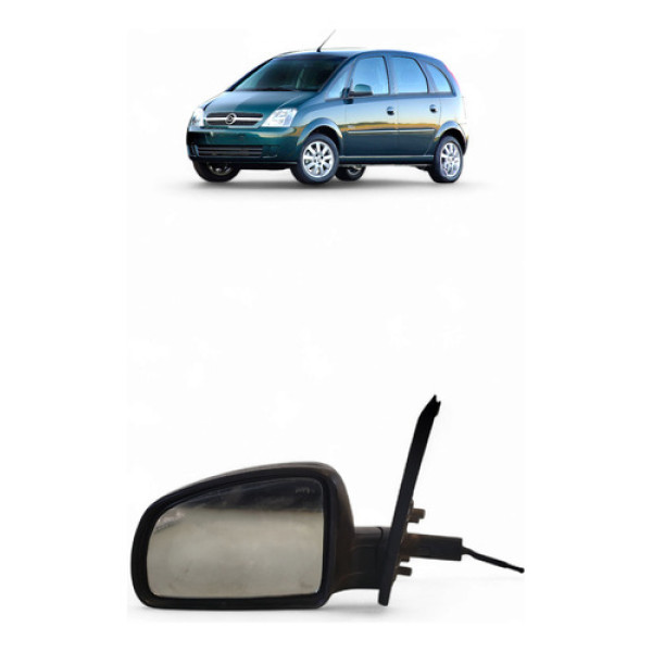 Retrovisor Manual Esquerdo Gm Meriva 2007/08 (detalhe)