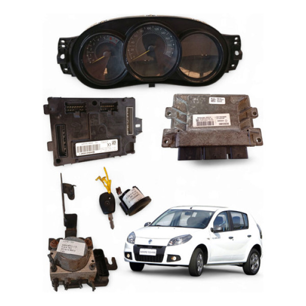 Kit Code Injeção Renault Sandero 1.0 14/15 Flex 16v