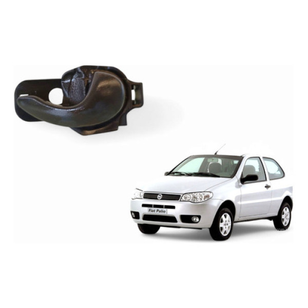 Maçaneta Direita Rh Fiat Palio 2004/2016 Pa66gf20