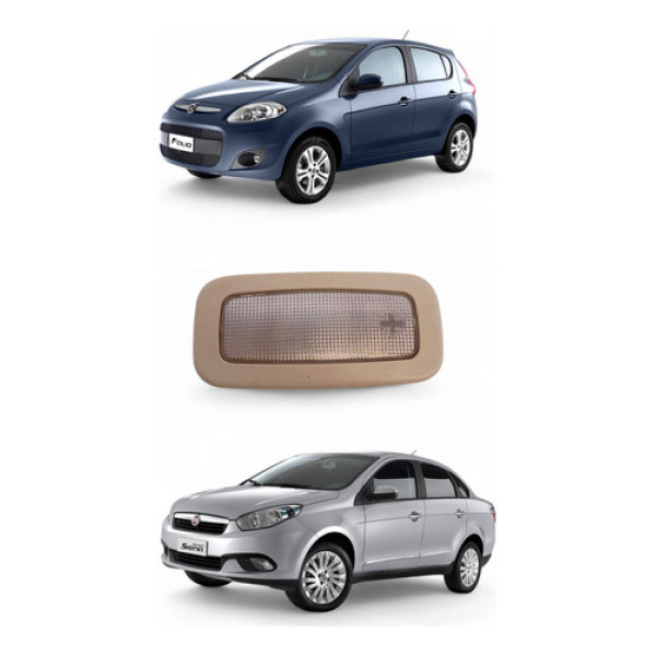 Luz Teto Traseiro Fiat Palio Grand Siena 1.6 03/16 735306195