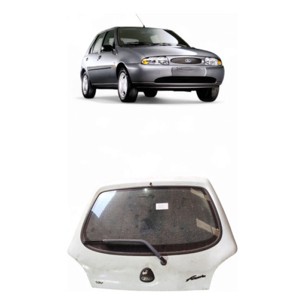 Tampa Traseira Porta Mala Ford Fiesta 1998/99