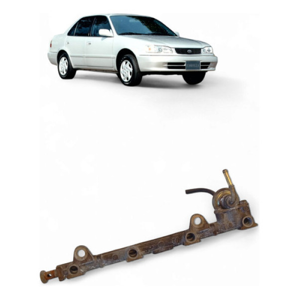 Flauta Bico Injetor Toyota Corolla 1.8 2000/2002