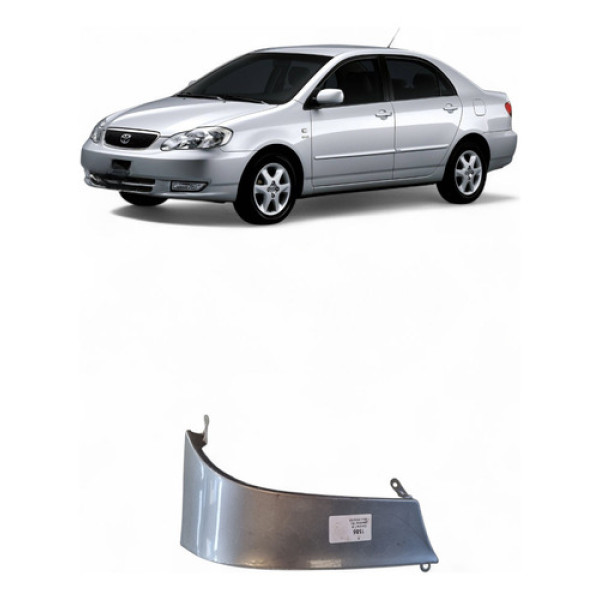Acabamento Farol Esquerdo Toyota Corolla 2002/2003