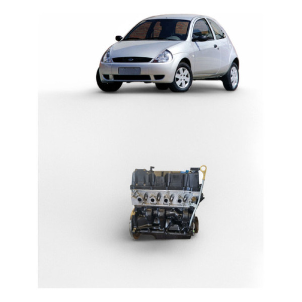 Motor Parcial Ford Ka Gl 1.0 65 Cavalos Flex 2007