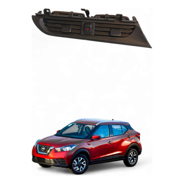 Difusor Ar Central Nissan Kicks 1.6 2020 687945ra0a