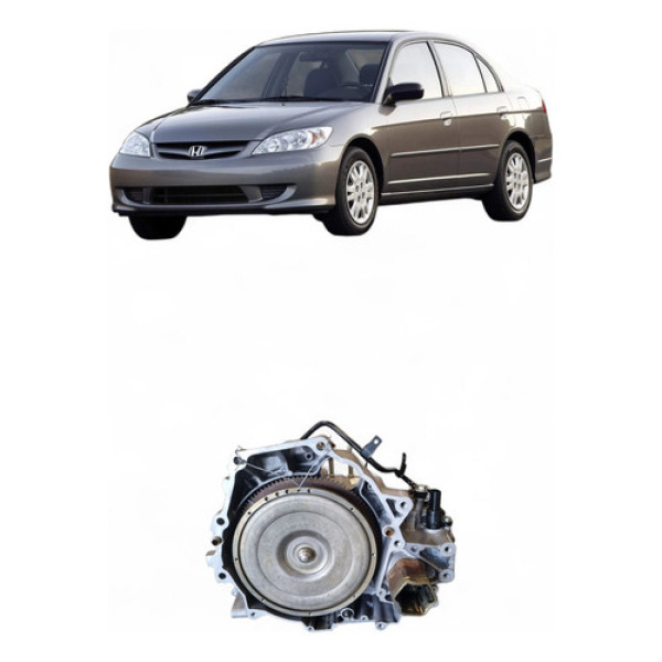 Caixa Câmbio Automático Honda Civic 1.7 Gasolina 2004