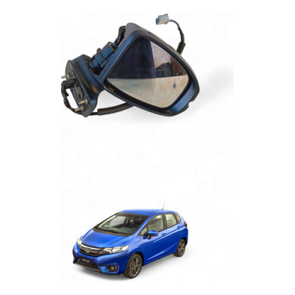 Retrovisor Elétrico Direito Honda Fit 15/2022 T5alhr C/ Capa