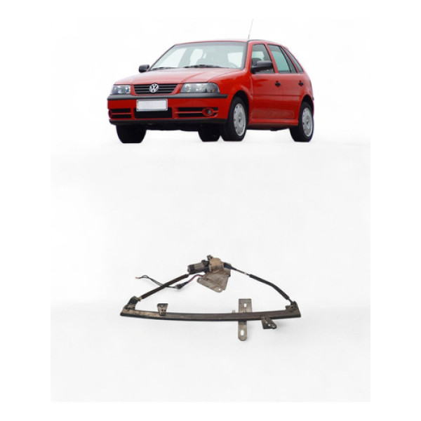 Máquina Vidro Elétrica Traseira L/e Vw Gol G3 2002