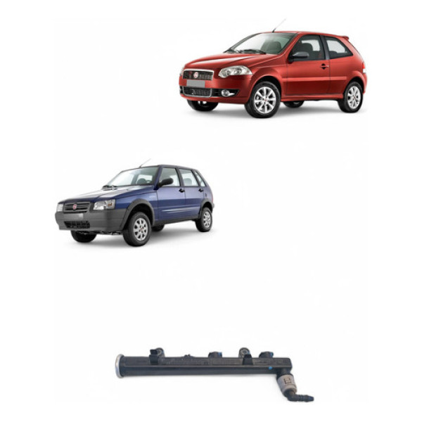 Flauta Injetora Fiat Palio Uno Siena 1.0 2009/2012 55233619