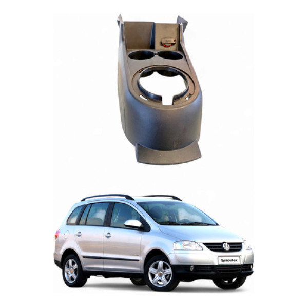 Console Central Vw Spacefox 1.6 2006/2007 5z0863241