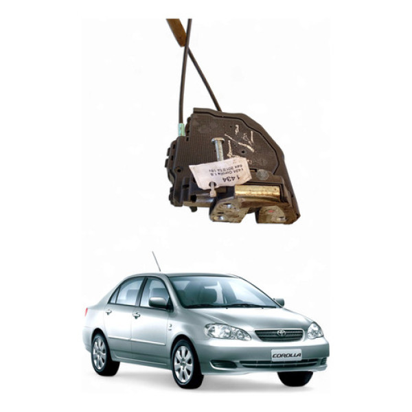 Fechadura Traseira Esquerda Toyota Corolla 1.8 2013/2014