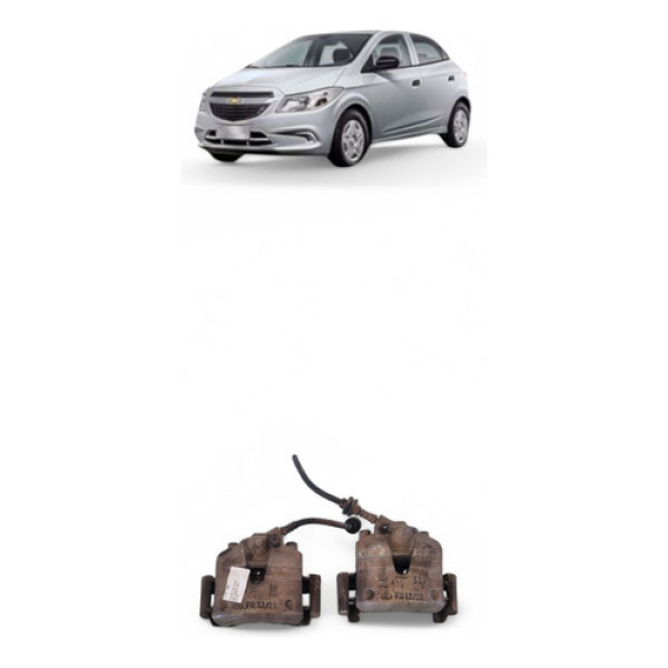 Par Pinças Dianteira Gm Onix 1.4 2014