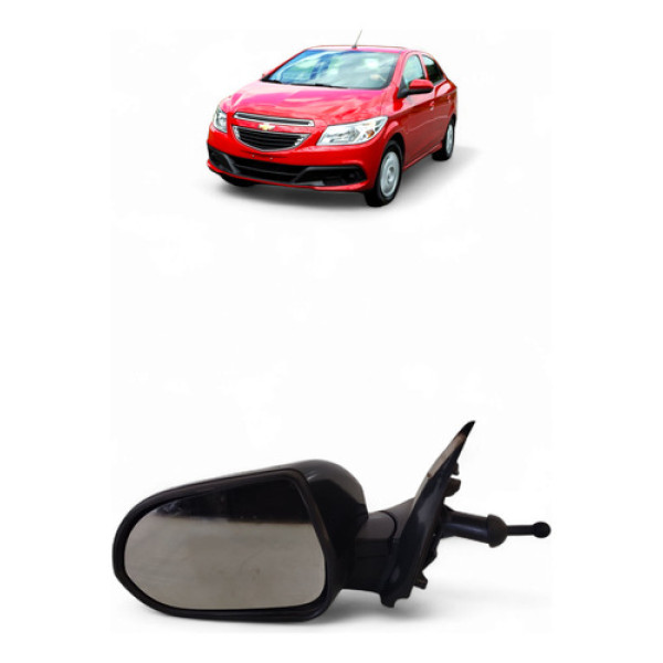 Retrovisor Manual Esquerdo Gm Prisma 2015/16