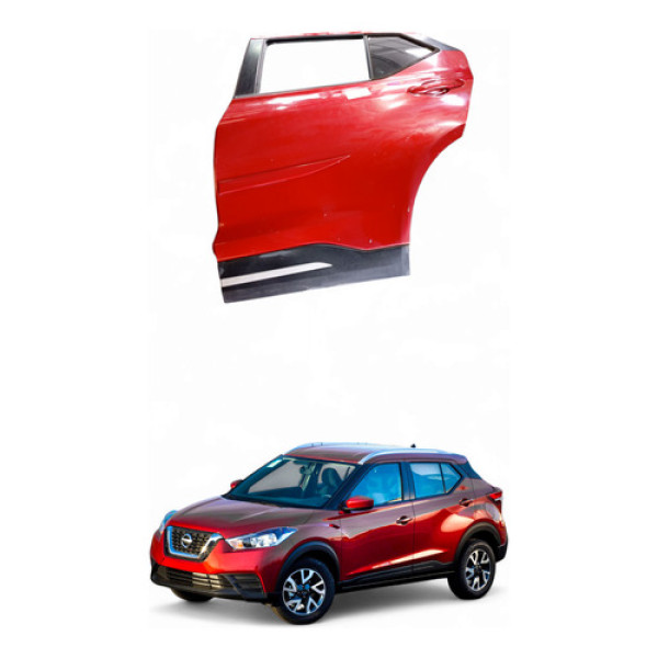 Porta Traseira Esquerda Nissan Kicks 1.6 2020