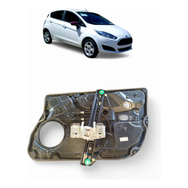 Máquina Vidro Elétrica Dianteira L/e Ford New Fiesta 14/15