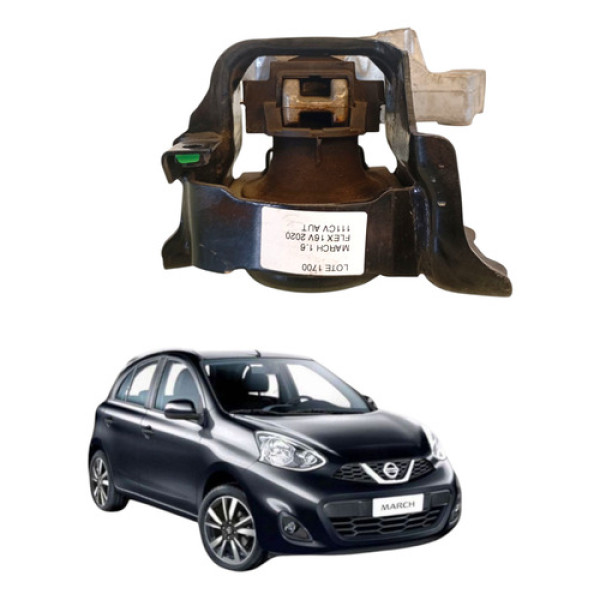 Coxim Motor Direito Nissan March 1.6 2020
