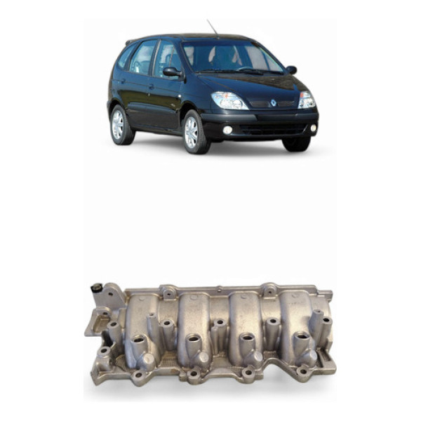 Base Coletor De Admissão Renault Scenic 1.6 2002/05 113127