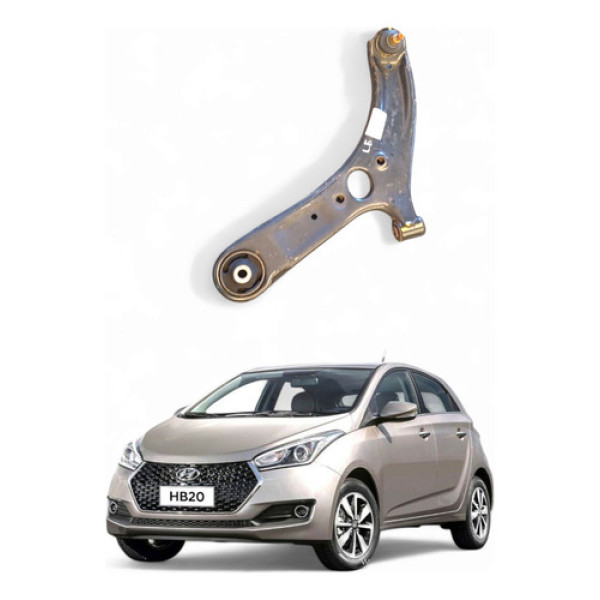 Bandeja Suspensão Dianteira Esquerda Hyundai Hb20 1.0 2015